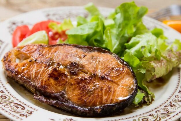 Cooked fish