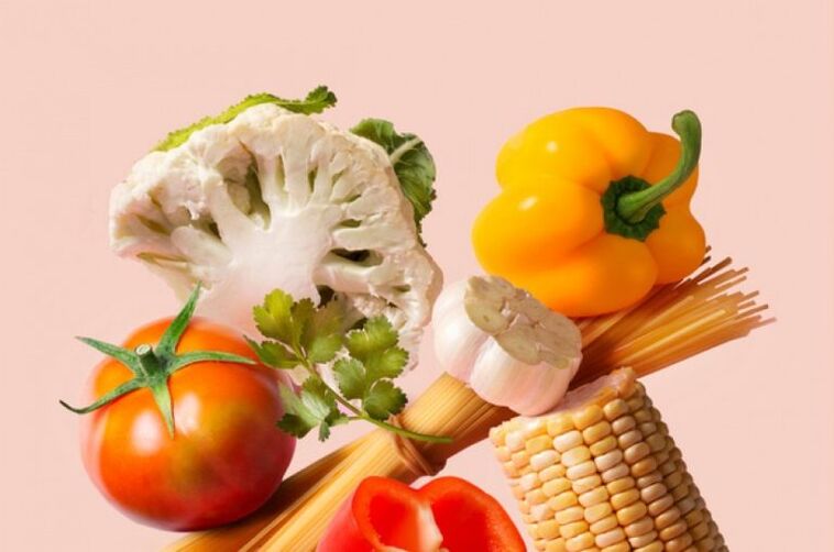 Italian diet with fruits and vegetables for weight loss