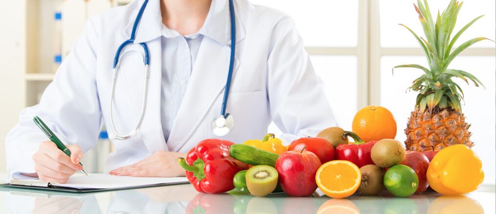 Recommendations of a nutritionist for weight loss