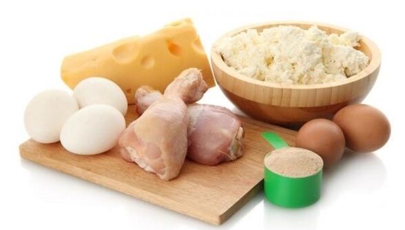 Protein foods for diet