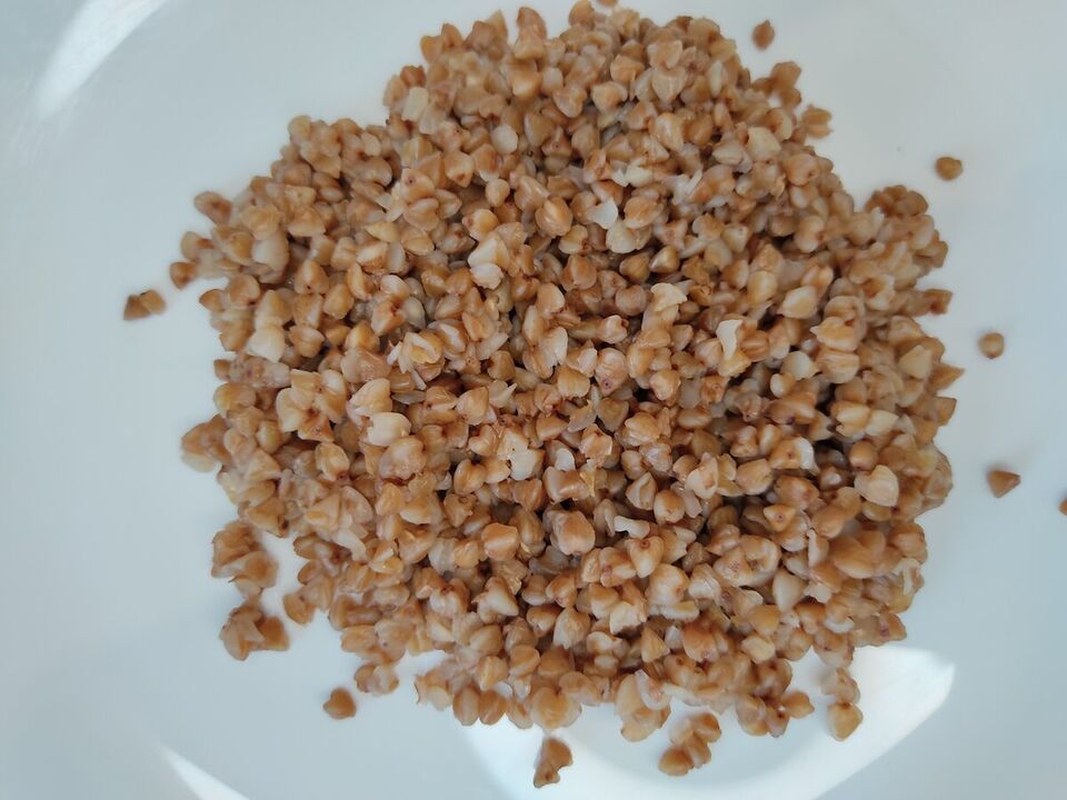 The most common of buckwheat porridge for the diet