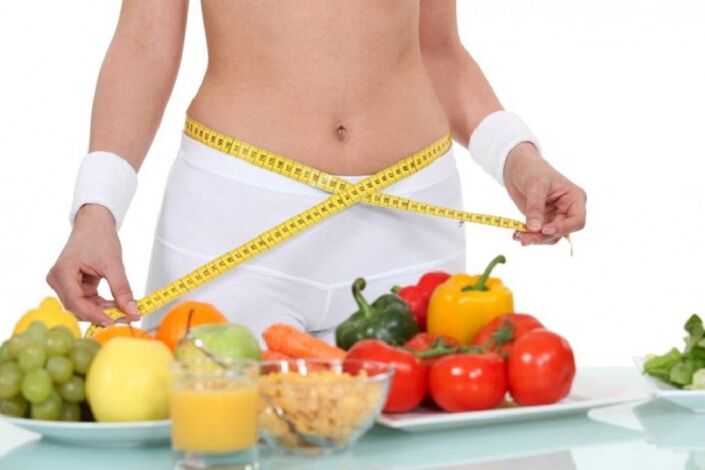 Measure your waistline while losing weight on a protein diet