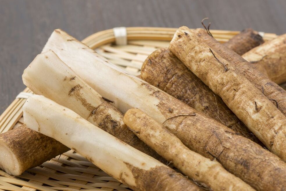 The diuretic root of burdock removes toxins and extra pounds